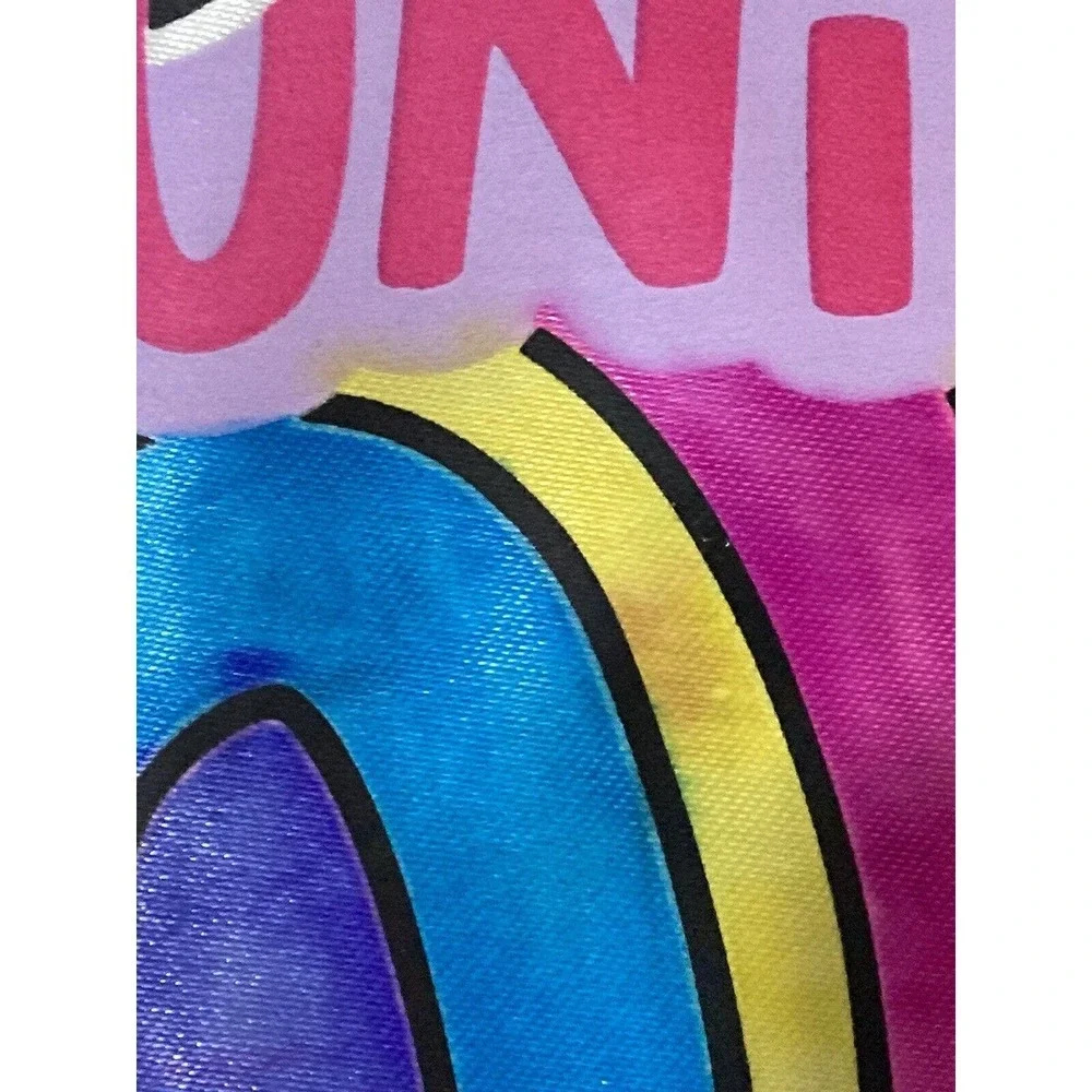My Little Pony Tote‎ Purse Bag MLP Pink Purple Blue Sequins Glitter Sparkle